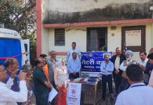 रोटरी क्लब ऑफ मनमाड तर्फे राष्ट्रीय रस्ते सुरक्षा सप्ताह निमित्त नेत्र तपासणी शिबिराचे आयोजन.