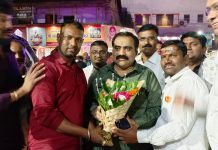 केंद्रीय आरोग्य राज्यमंत्री डॉ.भारतीताई पवार व नांदगाव विधानसभा मतदारसंघाचे आमदार सुहास आण्णा कांदे यांनी उत्साहात या ट्रेन चे स्वागत