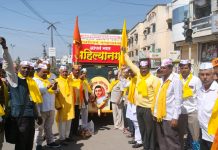 अहिल्यानगर” नामांतरासाठी अहमदनगर जिल्हाधिकारी कार्यालयावर धनगर समाजाच्या वतीने भव्य मोर्चा!