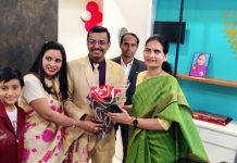 केंद्रीय आरोग्य राज्यमंत्री डॉ. भारती पवार यांनी आराध्य डोळ्यांचे हॉस्पिटल आणि होमिओपॅथीक क्लिनिक च्या उद्घाटन सोहळ्याप्रसंगी उपस्थित राहून यशस्वी वाटचालीसाठी शुभेच्छा