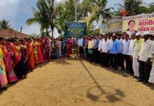 केंद्रीय आरोग्य राज्यमंत्री डॉ. भारती पवार यांच्या हस्ते भोरमाळ,अंबाठा,कोठूळा व काठीपाडा ता.सुरगाणा येथे जलजीवन मिशन पाणीपूरवठा योजनेचा शुभारंभ संपन्न