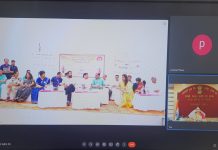 केंद्रीय आरोग्य राज्यमंत्री डॉ. भारती पवार यांच्या हस्ते व्हिडिओ कॉन्फरन्स द्वारे परभणी येथे १०० खाटांच्या (एम.सी.एच.विंग )स्त्री रूग्णालय व डि.ई.आय.सी.च्या नवीन ईमारतीचे उद्धाटन संपन्न.