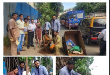 वडाळा पश्चिम येथे वृक्षारोपणाचा कार्यक्रम संपन्न.