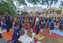 मनपा शाळा क्र.७१ मध्ये जागतिक योगदिन उत्साहात संपन्न