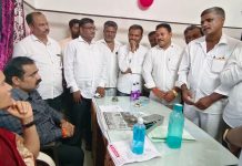 नवीन होणाऱ्या रेल्वे लाईन लागत शेतकऱ्यांना त्यांच्या जमिनीचा योग्य मोबदला मिळावा या विषयावर आ.सुहास आण्णा कांदे यांनी केंद्रीय मंत्री डॉ.भारती ताई पवार यांच्याशी चर्चा