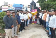 साहित्यरत्न अण्णाभाऊ साठे यांची जयंती उत्साहात साजरी