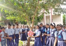 मनपा शाळा क्र ७१, रायगड चौक शाळेत पर्यावरण पूरक रक्षाबंधन