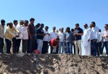 मनमाड हद्दीतील सटवाई नाला येथे बंधाऱ्याचे भूमिपूजन संपन्न