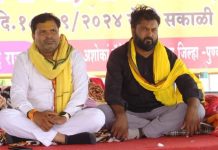 शासनाने धनगर एसटी प्रमाणपत्राची अंमलबजावणी न केल्याने नेवासाफाटा येथे उपोषणाला बसलेल्या दोन तरूणांची गोदावरीच्या नदी पात्रात उड्या टाकून जलसमाधी