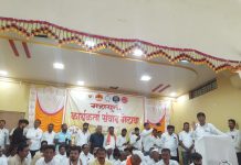 नेवासाफाटा येथे महायुतीचा कार्यकर्ता संवाद मेळावा संपन्न