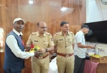 पाथर्डी पोलिस स्टेशनसह विविध ठिकाणी पत्रकार सन्मान सोहळा संपन्न