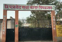 कासार पिंपळगाव जिल्हा परिषद शाळेतील सीसीटीव्ही कॅमेरे फोडणाऱ्या समाज कंटकावर कारवाई करावी! 