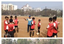 एमएसएसए फुटबॉल स्पर्धेत साईबाबा पथ शाळेने मारली बाजी.