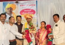 विनायक कचरे सर यांचा सेवापुर्ती गौरव सोहळा संपन्न