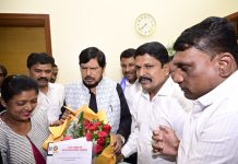 रिपब्लिकन पार्टी ऑफ इंडिया कामगार आघाडीच्या प्रदेशाध्यक्षपदी गुणवंत नागटिळे यांची नियुक्ती