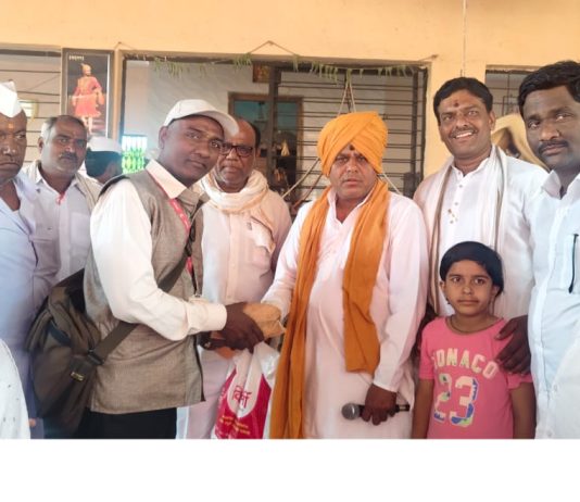 सुलतानपूर खुर्द(फलकेवाडी) येथे महंत रामगिरी महाराज येळीकर यांच्या काल्याच्या किर्तनाने अखंड हरिनाम सांगता!